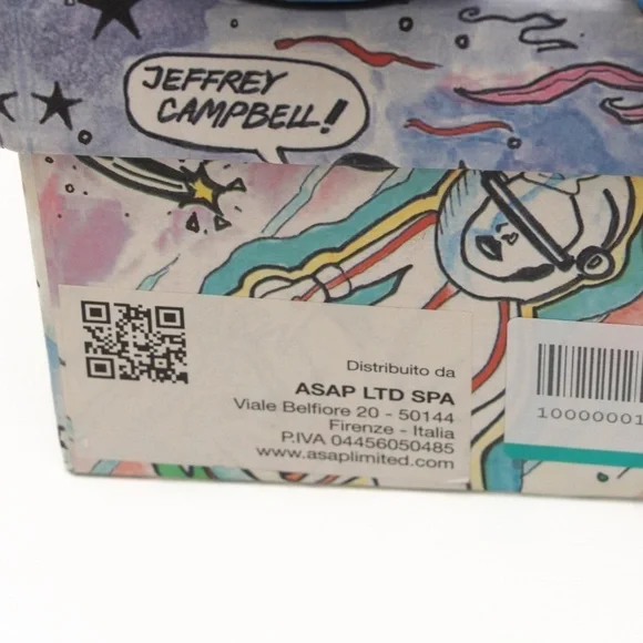 Jeffrey Campbell - Blue Sparkly‎ Lindsay Heel - Picture 3 of 13